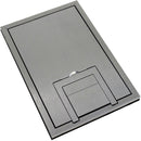 FSR FL-200 U-Access 1/4" Solid Cover with Cable Exit (Aluminum)