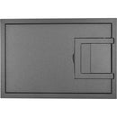 FSR FL-200 U-Access 1/4" Solid Cover with Cable Exit (Gray)