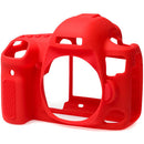 easyCover Silicone Protection Cover for Canon 90D (Red)