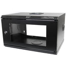 StarTech 6 RU 19" Wall Mount Server Rack Cabinet with Acrylic Door (Black)