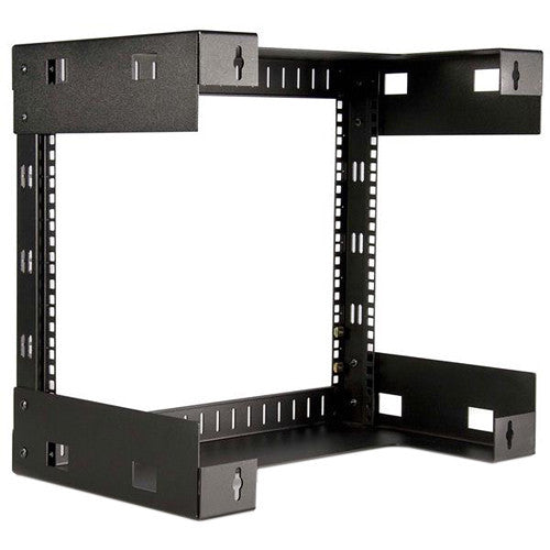 StarTech 8 RU Open-Frame Wall Mount Equipment Rack with 12" Depth