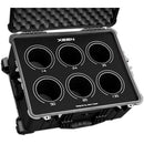 Jason Cases Protective Case for Rokinon Xeen 6-Lens Bundle (Black Overlay)