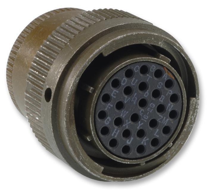 ITT CANNON KPSE06F12-10SW Circular Connector, KPSE Series, Straight Plug, 10 Contacts, Crimp Socket, Bayonet, 12-10