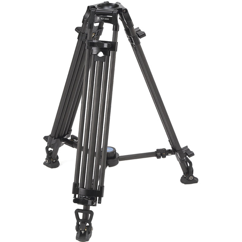 Sirui BCT-2203 Professional 3-Section Carbon Fiber Video Tripod with 75mm Bowl