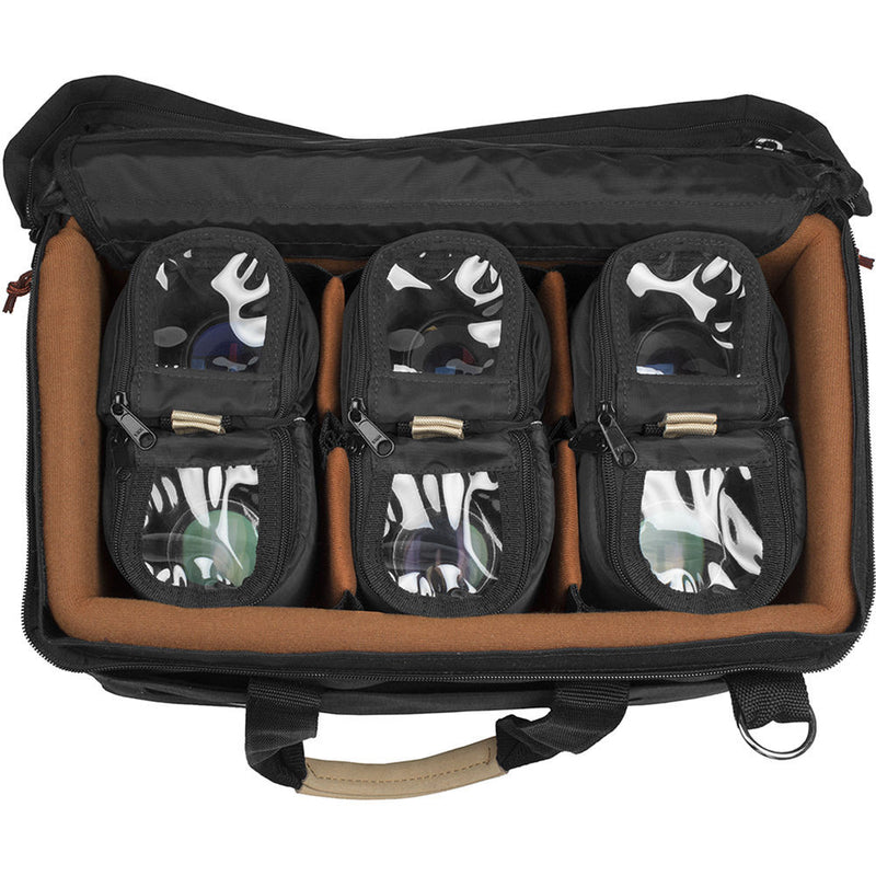 Porta Brace Rigid-Frame Padded Carrying Case with Two 7" & Four 4" Lens Cups