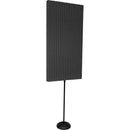 Auralex ProMAX V2 Acoustic Panels with Floor Stands (Charcoal)