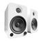 Kanto Living YU4 2-Way Powered Bookshelf Speakers (Pair, Matte White)