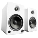 Kanto Living YU4 2-Way Powered Bookshelf Speakers (Pair, Matte White)