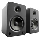 Kanto Living YU6 2-Way Powered Bookshelf Speakers (Pair, Onyx)