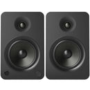 Kanto Living YU6 2-Way Powered Bookshelf Speakers (Pair, Onyx)