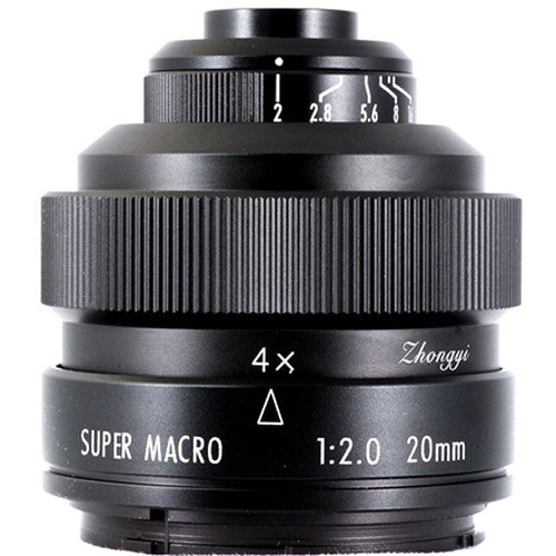 Mitakon Zhongyi 20mm f/2 4.5x Super Macro Lens for Canon EF