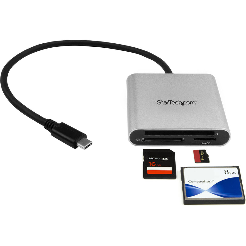 StarTech USB 3.0 Flash Memory Multi-Card Reader/Writer with USB-C