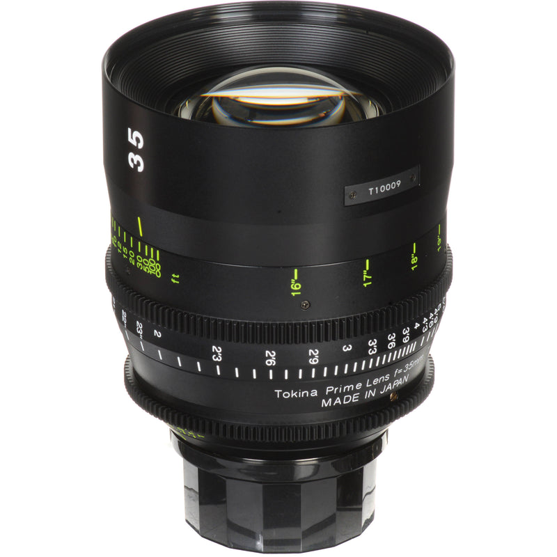 Tokina 35mm T1.5 Cinema Vista Prime Lens (PL Mount, Focus Scale in Feet)