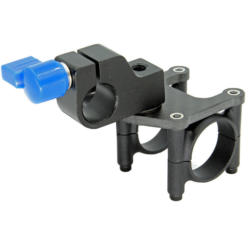 GyroVu 30 to 15mm Heavy-Duty Carbon Fiber Clamp Adapter for DJI Ronin