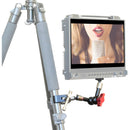 GyroVu Heavy-Duty 7" Articulated Arm Monitor Mount with Adjustable Clamp