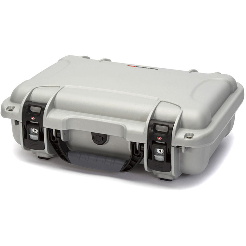 Nanuk 923 Protective Case with Cubed Foam (Silver)