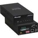 MuxLab Audio over IP Extender Receiver with 2-Ch 50W Amplifier (EU Plug)