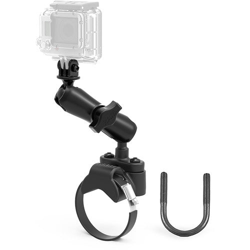 RAM MOUNTS Strap Clamp/Roll Bar Mount with 1" Ball & GoPro Hero Adapter