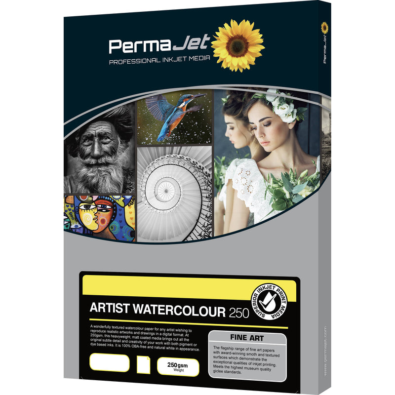 PermaJetUSA Artist Watercolor 250 (A4, 25 Sheets)