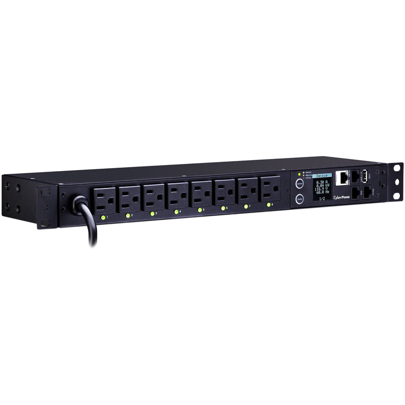 CyberPower PDU81001 Switched Metered-by-Outlet Power Distribution Unit