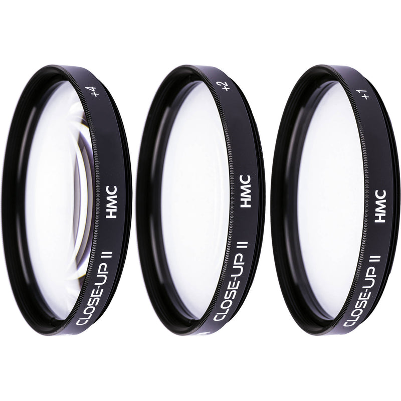 Hoya 55mm HMC Close-Up Filter Set II (+1, +2, and +4)