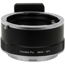 FotodioX Mamiya 645 Lens to Fujifilm G-Mount Camera Pro Lens Mount Adapter