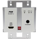 FSR 2-Gang HDBaseT HDMI Wall Plate Transmitter (330', White)