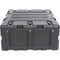 SKB 20" Removable Shock Rack Transport Case (3 RU, Black)