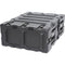 SKB 20" Removable Shock Rack Transport Case (3 RU, Black)