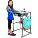 Luxor Manually Adjustable Student Sit/Stand Desk