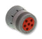 Deutsch - TE Connectivity HD16-6-96S Circular Connector HD10 Series Straight Plug 6 Contacts Crimp Socket Not Supplied