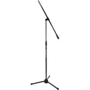 Ultimate Support PRO-R-T-F Pro Series R Mic Stand with 1/4-Turn Clutch, Plastic Tripod Base/Standard Height/Fixed Boom