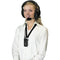 Listen Technologies LA-454 Dual Over-Ear Headset with Noise-Cancelling Boom Mic