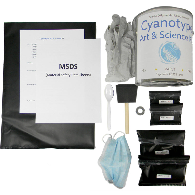 Cyanotype Store Cyanotype Art & Science Print Kit (1 gal)