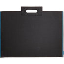 Itoya Midtown Bag Large Format Artwork Carrier (17 x 23", Black/Blue)