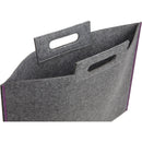 Itoya Midtown Bag Large Format Artwork Carrier (17 x 23", Gray/Purple)