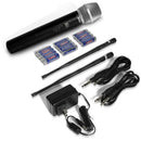 Pyle Pro PDWM8250 8-Channel Rackmount Wireless Handheld Microphone System (523 to 597 MHz)