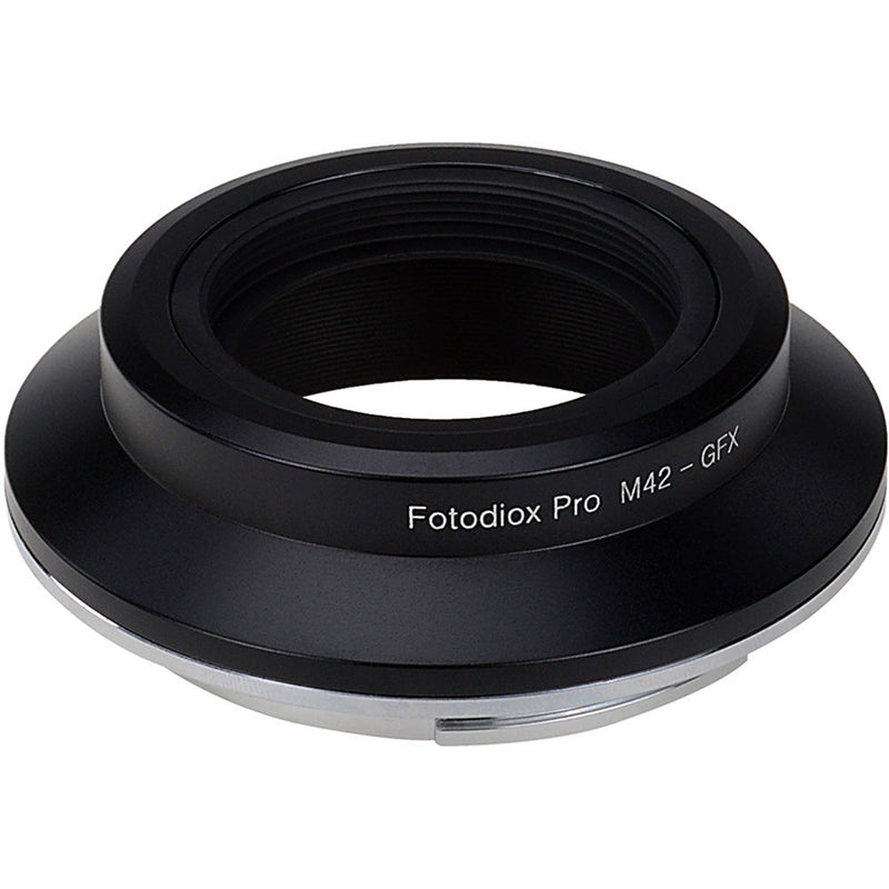 FotodioX Pro Lens Mount Adapter, M42 Lens to Fujifilm GFX Medium Format Camera