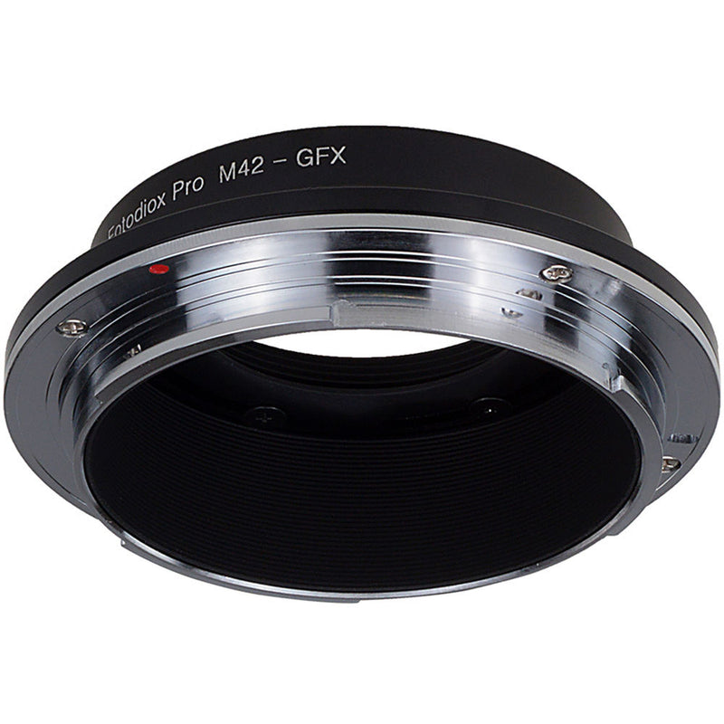 FotodioX Pro Lens Mount Adapter, M42 Lens to Fujifilm GFX Medium Format Camera