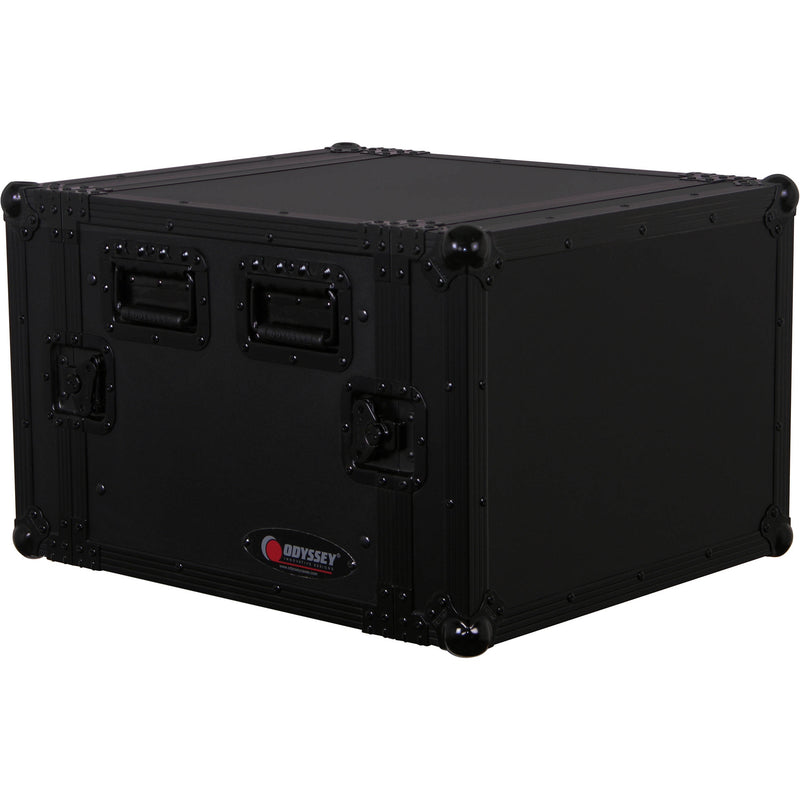 Odyssey Innovative Designs Black Label 8-Space Amp Rack Case