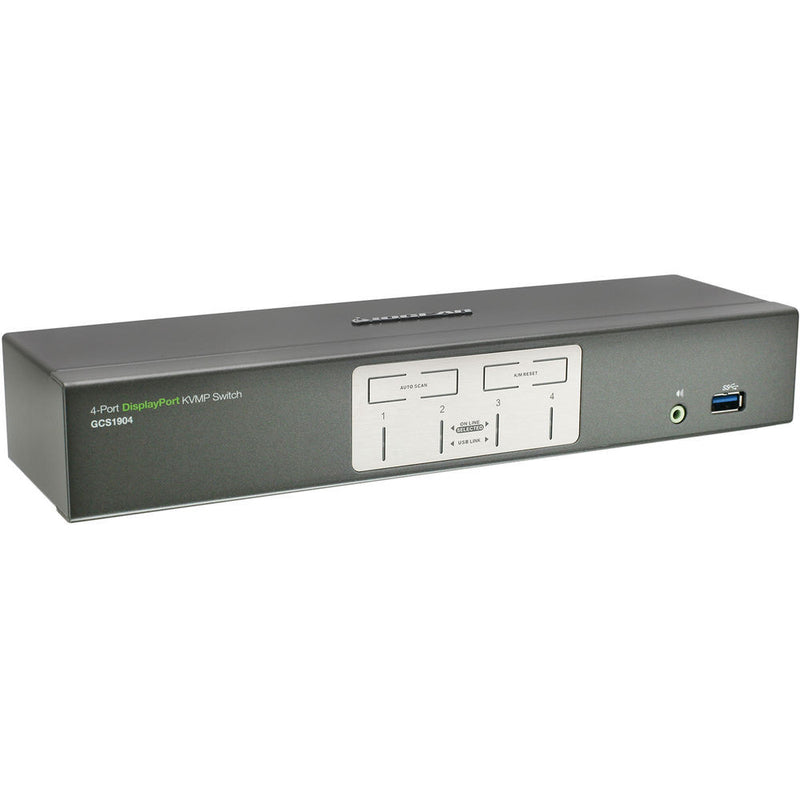 IOGEAR 4-Port DisplayPort KVMP Switch with USB 3.0 Hub