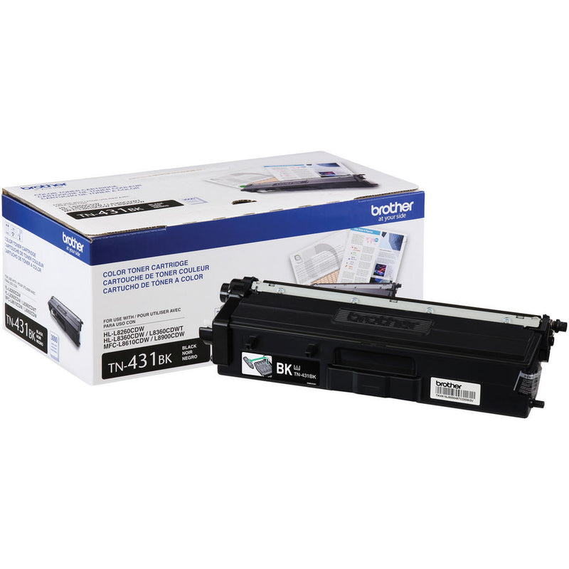 Brother TN431BK Black Standard-Yield Toner Cartridge