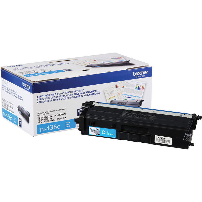 Brother TN433C Cyan High-Yield Toner Cartridge