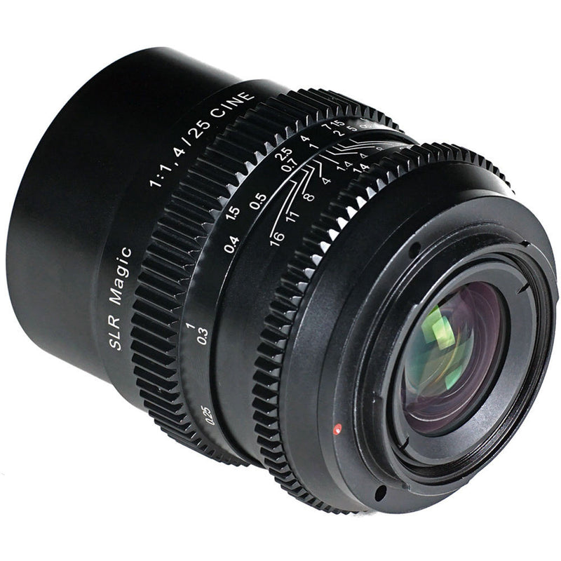 SLR Magic Cine 25mm f/1.4 Lens and Variable ND Filter Kit (Sony E-Mount)