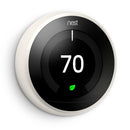Google Nest Learning Thermostat (3rd Generation, Polished Steel)