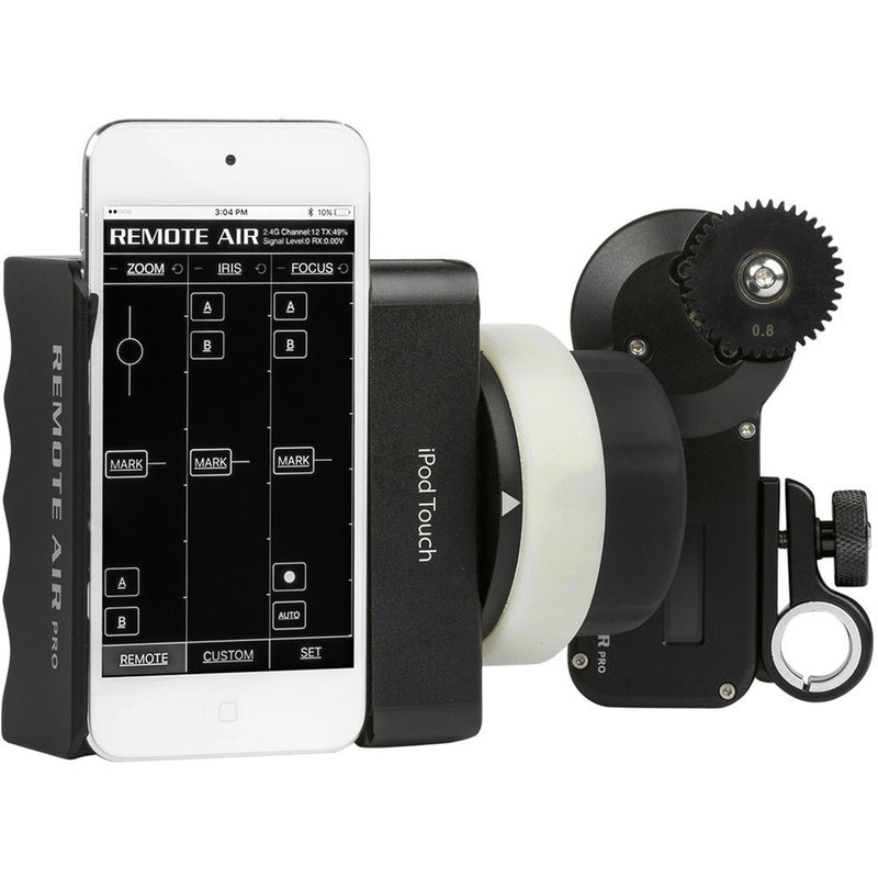 ikan Remote Air Pro Wireless Follow Focus Single Motor Kit with with Apple iPhone and iPod Touch Integration