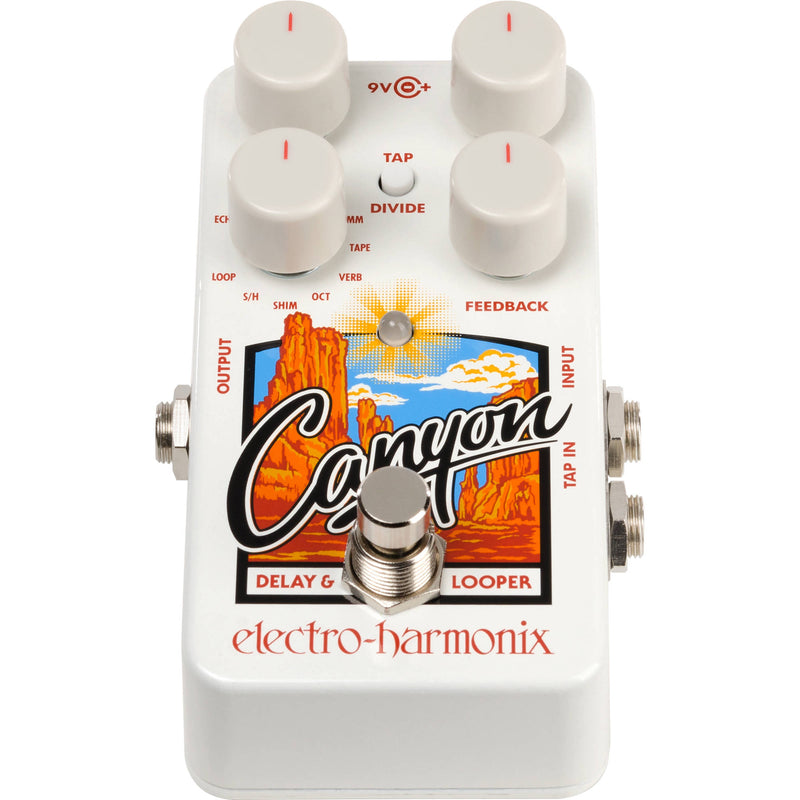 Electro-Harmonix Canyon Delay and Looper Pedal with 11 Individual Effects