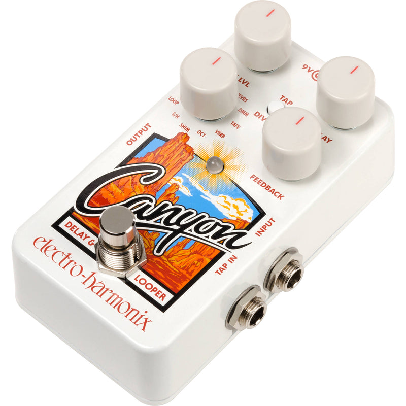 Electro-Harmonix Canyon Delay and Looper Pedal with 11 Individual Effects