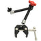 GyroVu Adjustable Clamp with Heavy Duty 11" Articulated Arm Monitor Mount