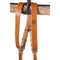 HoldFast Gear Money Maker Two-Camera Harness with Black Hardware (English Bridle, Tan, Medium)